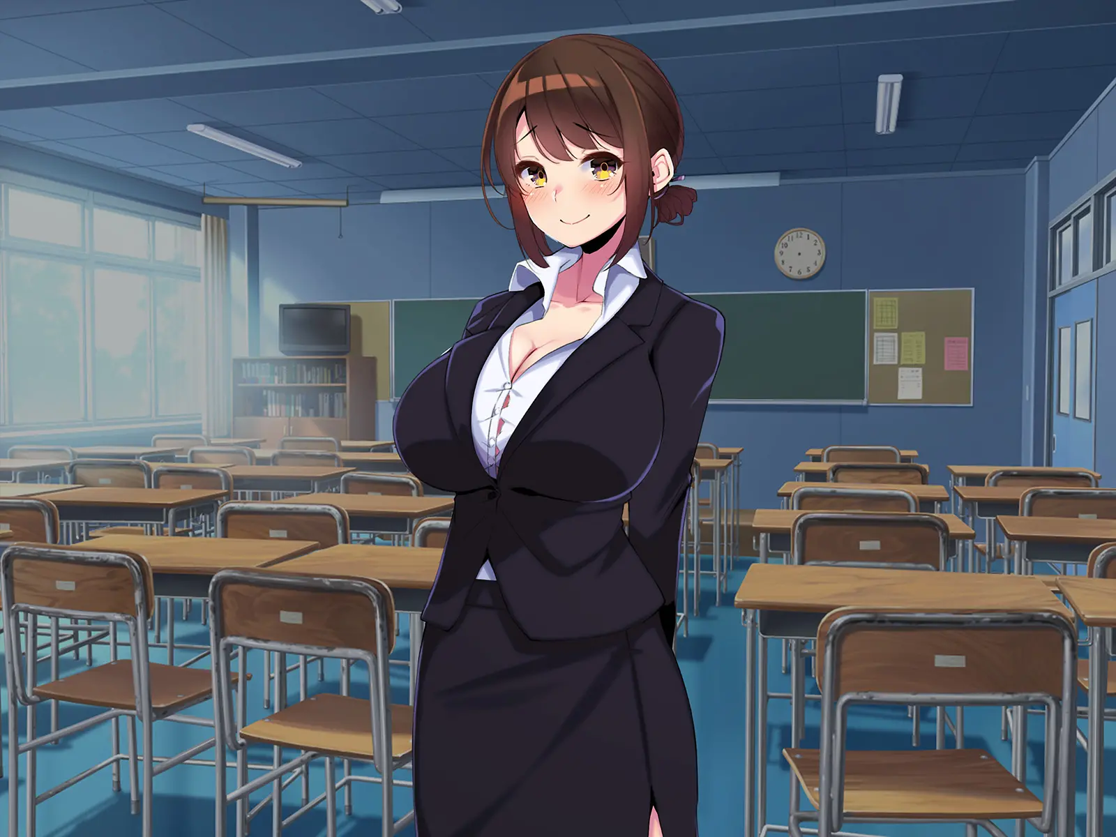 Boku Dake Ni Ecchi Oppai O Kureru Yuuki Sensei. | 나에게만 포상을 주는 유우키 선생님